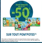 -50% de remise immédiate sur le 2ème sur tout POM'POTES à Intermarché Hyper dans Chapelle-Bâton