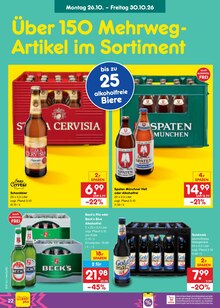 Becks im aktuellen Netto Marken-Discount Prospekt (Rostock) Becks im Netto Marken-Discount Prospekt "Aktuelle Angebote" mit 71 Seiten (Rostock)