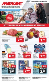 Aktueller Markant Nordwest Prospekt mit Hackfleisch, "DER MARKT FÜR GUTES ESSEN UND TRINKEN", Seite 1