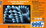 Notebook MacBook Air (13”) im Angebot bei expert in Lüneburg Notebook MacBook Air (13”) Angebote von Apple bei expert Lüneburg für 999,00 €