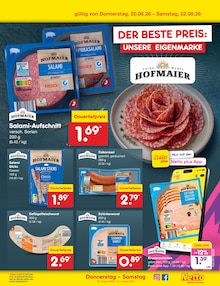 Gehacktes Angebot im Netto Marken-Discount Prospekt, gültig von 17.08.2026 bis 22.08.2026 Gehacktes Angebot im aktuellen Netto Marken-Discount Prospekt auf Seite 6