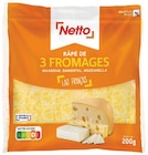 Râpé de 3 Fromages Maasdam, Emmental, Mozzarella - NETTO dans le catalogue Netto