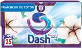(1)Lessive capsules tout en 1 - DASH - Cora à Bondy (1)Lessive capsules tout en 1 - DASH en promo chez Cora Bondy à 9,72 €