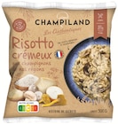 Risotto crémeux aux champignons surgelé - CHAMPILAND - Intermarché Risotto crémeux aux champignons surgelé - CHAMPILAND à 3,62 € dans le catalogue Intermarché