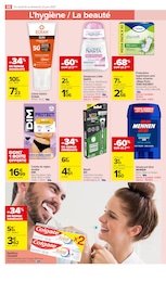 Prix et réduction Tena dans le prospectus Carrefour Market en cours Offre Tena dans le catalogue Carrefour Market du moment à la page 56