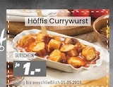 Höffis Currywurst Angebote bei Höffner Magdeburg für 1,00 €