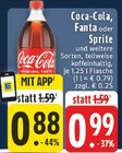 EDEKA - Coca-Cola Angebot im Prospekt Coca-Cola bei EDEKA im Prospekt "" für 0,88 €