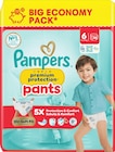 Baby Pants premium protection Gr. 6 XL (13-19 kg) Big Pack Angebote von Pampers bei dm-drogerie markt Mühlhausen für 19,95 €