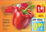 Paprika, rot von GUT&GÜNSTIG für 0,99 € bei E center im Angebot Paprika, rot von GUT&GÜNSTIG im aktuellen E center Prospekt