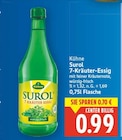 Surol 7-Kräuter-Essig von Kühne für 0,99 € bei E center im Angebot Surol 7-Kräuter-Essig von Kühne im aktuellen E center Prospekt