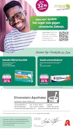 mea - meine apotheke Prospekt für Ulm mit 4 Seiten mea - meine apotheke Prospekt für Ulm: "Unsere Juni-Angebote", 4 Seiten, 01.06.2026 - 30.06.2026