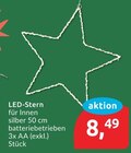 LED-Stern im aktuellen budni Prospekt