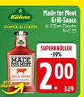 Made for Meat Grill-Sauce im EDEKA Prospekt Made for Meat Grill-Sauce von Kühne im aktuellen EDEKA Prospekt für 2,00 €