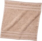 Handtuch aus Frottee beige 100 % Bio-Baumwolle GOTS-zertifiziert von ebelin im aktuellen dm-drogerie markt Prospekt für 1,25 €