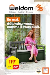 Catalogue Weldom "En mai, détendez-vous comme il vous plaît." à Rennes et alentours, 8 pages, 30/04/2024 - 02/06/2024