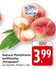 EDEKA Leimen - Plattpfirsiche weißfleischig 'Paraguayos' Angebot im Prospekt Plattpfirsiche weißfleischig 'Paraguayos' bei EDEKA im Leimen Prospekt für 3,99 €