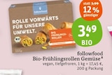 Bio-Frühlingsrollen Gemüse von followfood im aktuellen tegut Prospekt für 3,49 €