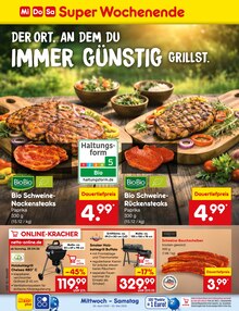 Steak im Netto Marken-Discount Prospekt "Aktuelle Angebote" mit 61 Seiten (Saarbrücken)