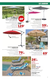 Offre Parasol Rond dans le catalogue Super U du moment à la page 7