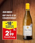 Promo IGP PAYS D'OC CHARDONNAY à 2,99 € dans le catalogue Aldi à Le Fret