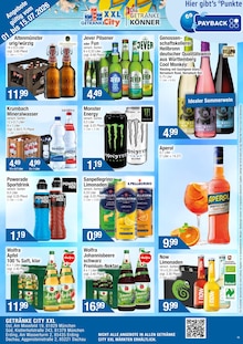 Energydrink im aktuellen Getränke City Prospekt (München) Energydrink im Getränke City Prospekt "Aktuelle Angebote" mit 4 Seiten (München)