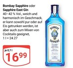 Bombay Sapphire Angebote bei GLOBUS Hoyerswerda für 16,99 €