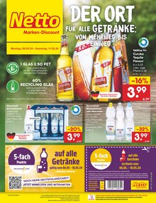 Wasser im Netto Marken-Discount Prospekt "Aktuelle Angebote" mit 55 Seiten (Mönchengladbach)