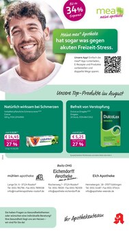 Aktueller mea - meine apotheke Prospekt (Rosdorf, 4 Seiten zum blättern mea - meine apotheke Prospekt Unsere August-Angebote mit 4 Seiten