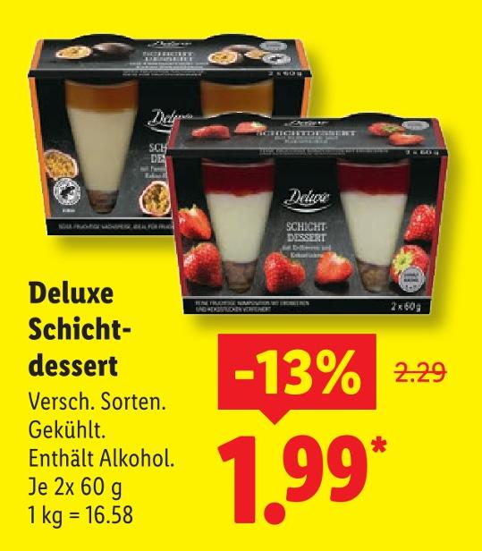 Schichtdessert