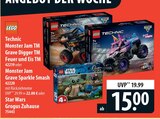 Technic Monster Jam Grave Digger Feuer und Eis Angebote von LEGO bei famila Nordost Neustadt für 15,00 €