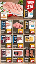 REWE Hackfleisch im Prospekt 