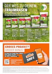 Rasendünger im OBI Prospekt in Grevenbroich Aktueller OBI Prospekt mit Rasendünger, "BRING FARBE IN DEN GARTEN!", Seite 20