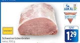 Schweinerückenbraten Angebote bei E center Göppingen für 1,29 €