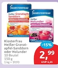 Heißer Granatapfel-Sanddorn von Klosterfrau für 2,99 € bei budni im Angebot Heißer Granatapfel-Sanddorn von Klosterfrau im aktuellen budni Prospekt