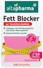Fett Blocker von Altapharma im aktuellen Rossmann Prospekt für 3,99 €