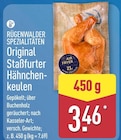 Original Staßfurter Hähnchenkeulen von Rügenwalder Spezialitäten im aktuellen ALDI Nord Prospekt