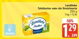 Tafelbutter oder die Streichzarte im Angebot bei EDEKA in Schwerin Tafelbutter oder die Streichzarte Angebote von Landliebe bei EDEKA Schwerin für 1,29 €