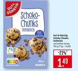 Schoko Chunks Vollmilch Angebote von Gut & Günstig bei Marktkauf Freiburg für 1,49 €