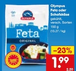 Feta oder Schafskäse Angebote von Olympus bei Netto Marken-Discount Regensburg für 1,99 €