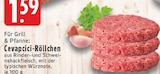 Cevapcici-Röllchen bei E center im Prospekt "" für 1,59 €