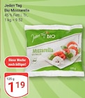 Aktuelles Bio Mozzarella Angebot bei GLOBUS in Duisburg ab 1,19 €