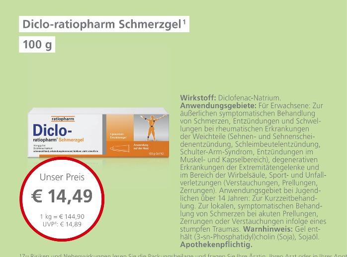 Schmerzgel Angebot in Gemünden Schmerzgel im aktuellen Prospekt bei LINDA in Gemünden