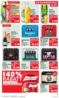 Veltins im Kaufland Prospekt "Hier bin ich richtig" mit 65 Seiten (Rostock)
