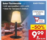 Solar-Tischleuchte von EASYmaxx für 9,99 € bei Netto Marken-Discount im Angebot Solar-Tischleuchte von EASYmaxx im aktuellen Netto Marken-Discount Prospekt