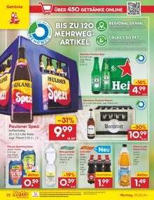 Bier im Netto Marken-Discount Prospekt "Aktuelle Angebote" mit 56 Seiten (Delmenhorst)