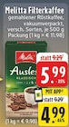 Aktuelle Melitta Angebote bei EDEKA in Gelsenkirchen Aktuelles Filterkaffee Angebot bei EDEKA in Gelsenkirchen ab 4,99 €