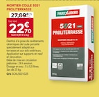 Gedimat Nogentel - Promo Mortier Colle 5021 Prolitterrasse Promo Mortier Colle 5021 Prolitterrasse à 22,70 € dans le catalogue Gedimat à Nogentel