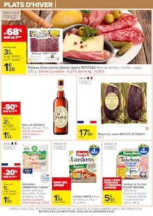 Promotion Bière dans le prospectus Carrefour, valable du 18/11/2025 au 01/12/2025 Promo Bière dans le catalogue Carrefour du moment à la page 7