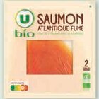 Saumon fumé Bio - U - U Express à Angers Saumon fumé Bio - U en promo chez U Express Angers à 2,88 €