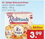 Netto Marken-Discount Tecklenburg - Ristorante Pizza Angebot im Prospekt Ristorante Pizza bei Netto Marken-Discount im Tecklenburg Prospekt für 3,99 €